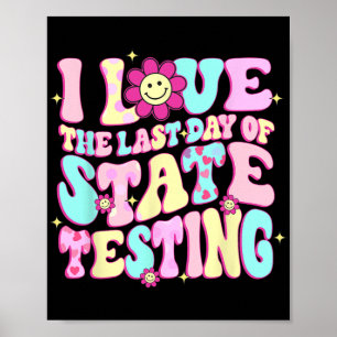 Poster Amour La Dernière Journée De Test De L'État Enseig