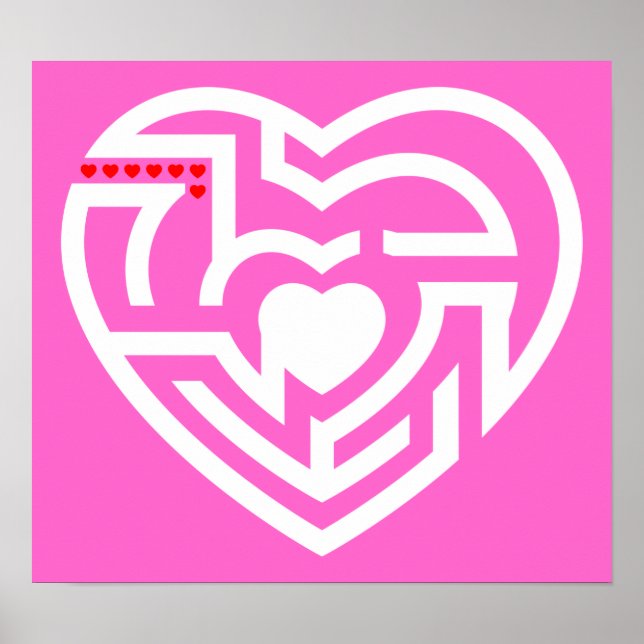 Poster amour labrynth (Devant)