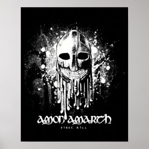 Poster Amour Rétro Amon Amarth Musique FanArt Pour Toujou