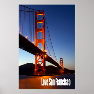 Poster Amour San Francisco