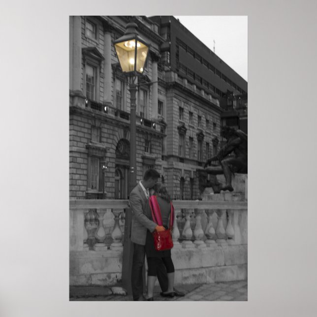 Poster Amour sous un feu de rue (Devant)