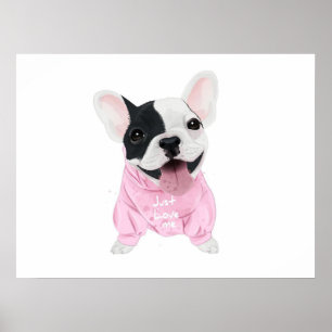 Poster Amoureux de les chiens   Aimez-moi, Aimez le chien
