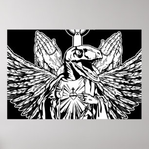 Poster Amours de Raptor Jésus vous