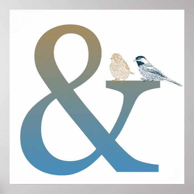 Poster Ampersand (Devant)