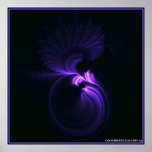 POSTER AMPHITRITE ET DOLPHINE (Devant)