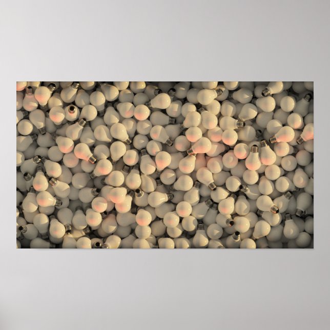 Poster Ampoule (Devant)