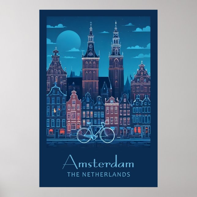 Poster Amsterdam (Devant)