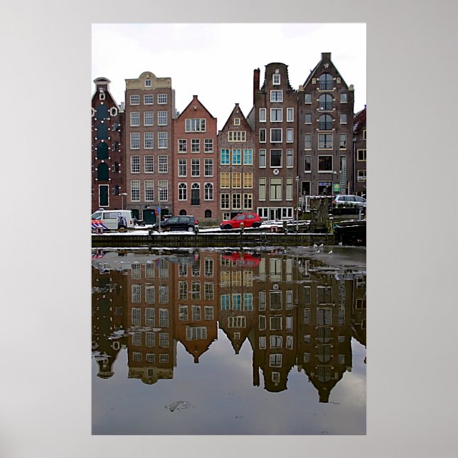 Poster Amsterdam City (Devant)