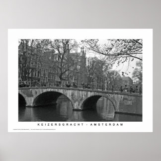 Poster Amsterdam - Keizersgracht