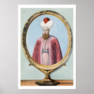 Poster Amurath (Murad) I (1319-89), Sultan 1359-89, de