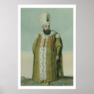 Poster Amurath (Murad) III (1546-95) Sultan 1574-95, from