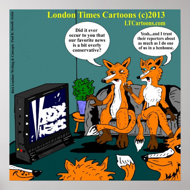 Poster amusant de l'Actualité Conservatrice (Devant)