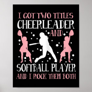 Poster Amusant graphique pour femmes filles qui aiment le