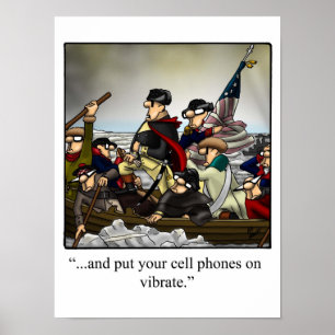 Poster Amusant Histoire Américaine George Washington Pos