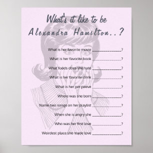 Poster Amusant jeu de questions de parti 40e anniversaire