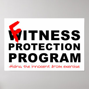 Poster amusant pour la protection de la condition 