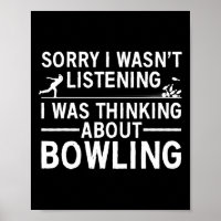 Amusante Conception De Bowling Pour Hommes Femmes