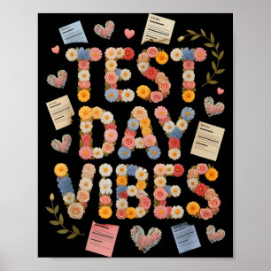 Poster Amusantes vibrations de jour de test tout va bien