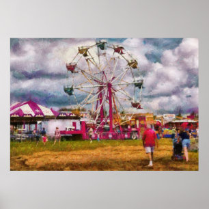 Poster Amusement - Fun du manège