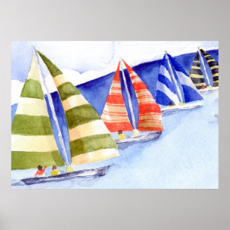 Poster Amusez-vous avec les voiles