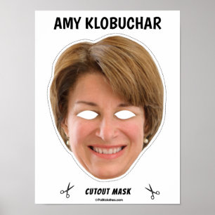 Poster AMY KLOBUCHAR Halloween Mask