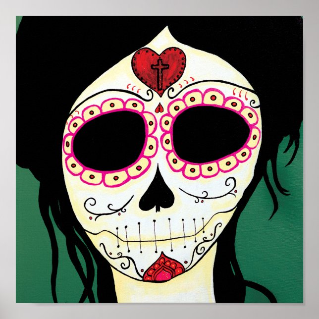 Poster Amy Sugar Skeleton Print (Devant)
