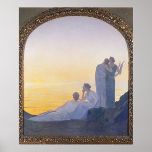 Poster An Evening in Ancient Times, 1908
