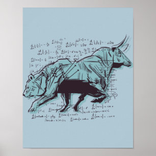 Poster Analyse du marché stock Finances