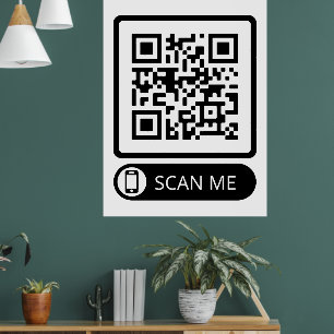 Poster Analyser mon code QR marketing