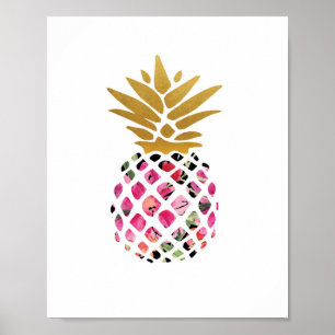 Poster Ananas - Art Print - Décor