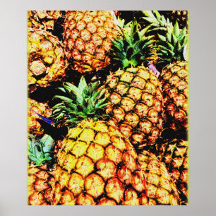 Poster "Ananas" Jolie photo. Commandez dès maintenant 