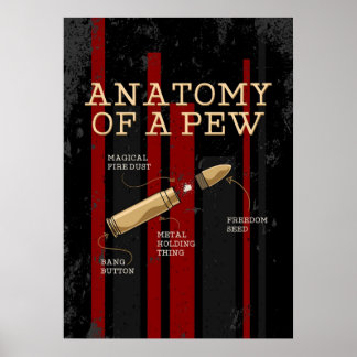 Poster Anatomie D'Un Propriétaire De Pew Gun