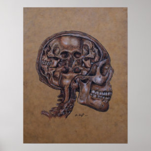Poster Anatomie d'un schizophrène