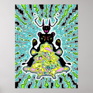 Poster Anatomie secrète d'un hamster spatial v2