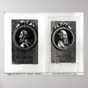 Poster Anaxagore et épictète