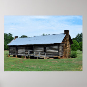 Poster Ancien Cabine de journal