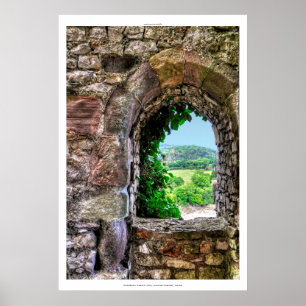 Poster Ancien Château de Chepstow, Monmouthshire, Pays de
