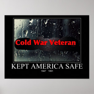 Poster Ancien combattant de la guerre froide