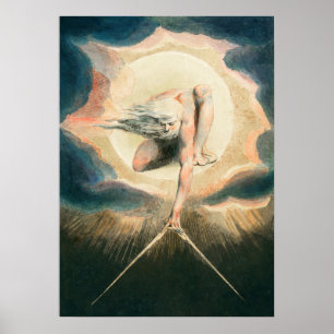 Poster Ancien des jours Fixer une boussole à la Terre