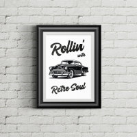 Ancien minuteur avec typographie