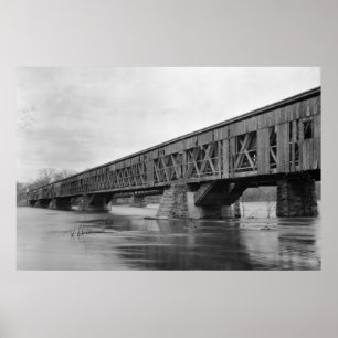 Poster Ancien pont couvert