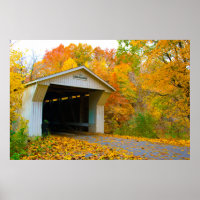 Ancien pont couvert d'Adams Mill, Indiana