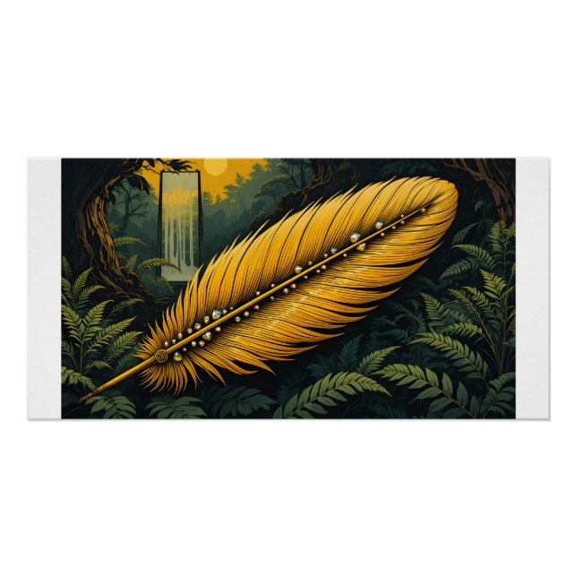 Poster Ancien relique forestière (Devant)