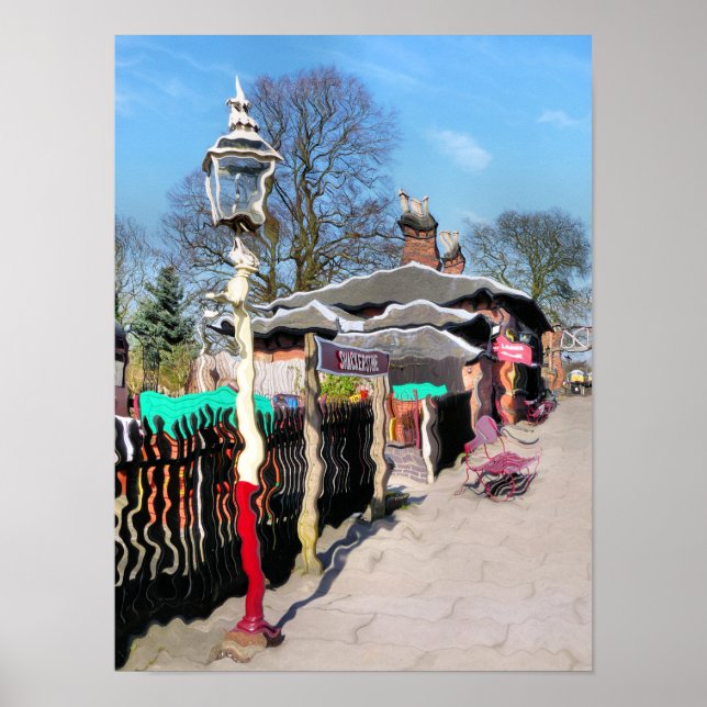 POSTER ANCIENNE GARE (Devant)