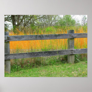 Poster Anciens postes de clôture