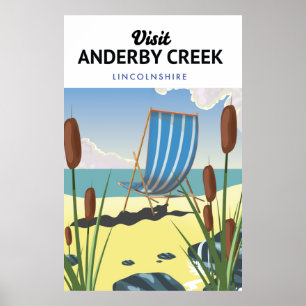 Poster Anderby Creek Lincolnshire 