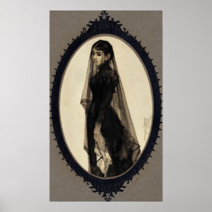 Poster Anders Zorn, L'Affiche De La Veuve