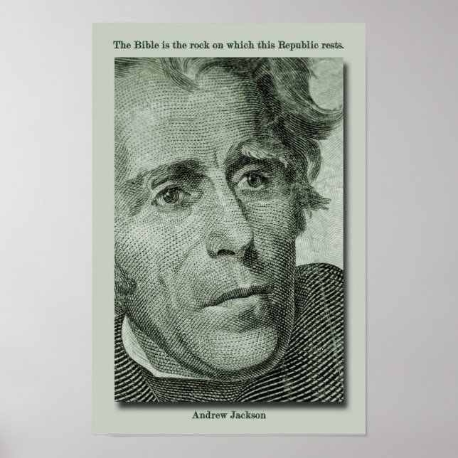 Poster Andrew Jackson (Devant)