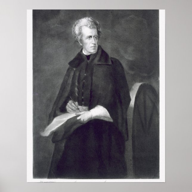 Poster Andrew Jackson, 7e président des États-Unis (Devant)