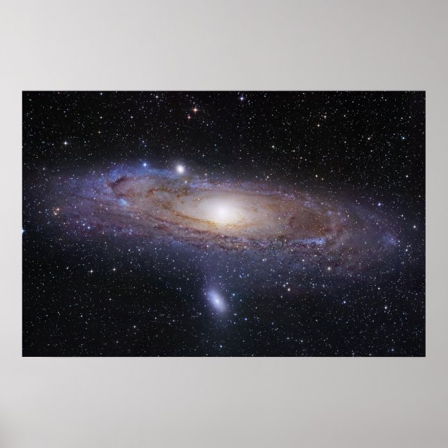 Poster Andromeda Galaxy (Devant)